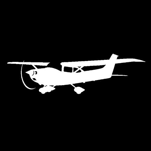 SUIFENG Autoaufkleber 18.3 cm X 5.5 cm Durchsichtige Open-Air-Kinder Interessante Kleine Flugzeuge Vinyl Auto Aufkleber Langlebige Aufkleber
