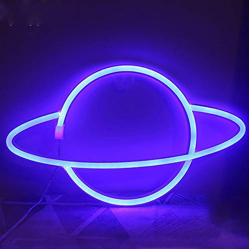 Ulalaza LED Neonlicht Zeichen Mond Stern Herz Nachtlicht für Kinderzimmer Wandkunst Romantisches Weihnachtsgeburtstagsgeschenk