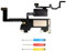 MMOBIEL Oreillette compatible avec iPhone 12/12 Pro - Remplacement des écouteurs/oreillettes - Capteur de proximité et tournevis inclus