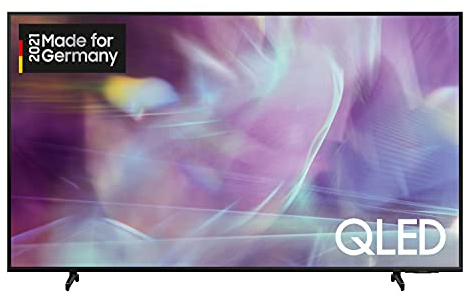 Samsung QLED 4K Q60A TV 55 Zoll (GQ55Q60AAUXZG), Quantum HDR, Quantum Prozessor Lite 4K, 100% Farbvolumen [2021]