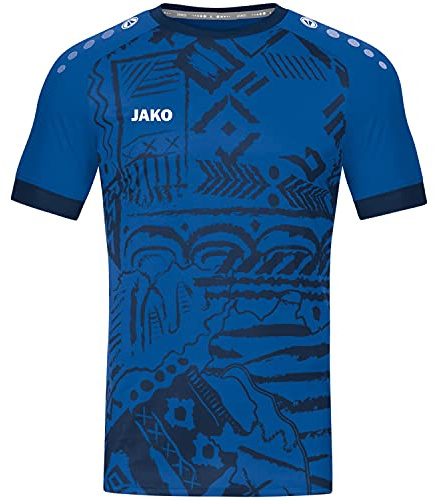 JAKO Herren Trikot Tropicana (Kurzarm), Sportroyal/Navy, S