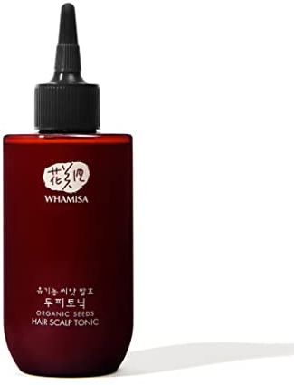 Whamisa Organic Seeds Hair Scalp Tonic | Haartonikum | Vermeidung von Haarausfall und Förderung von Haarwachstum, Pflege für kräftiges Haar & eine gesunde Kopfhaut | K-Beauty | fermentiert 105ml