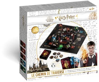 Shuffle - Harry Potter & Le Chemin de Traverse – Neues Gesellschaftsspiel für Kinder, Familie – 2 – 4 Spieler, ab 8 Jahren – exklusiv von Amazon 103043031