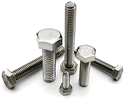 M3,14mm,10pcs A2-70 304 Filo metrico in acciaio inox esterno esterno esterna esagonale tappo a testa esagonale bullone