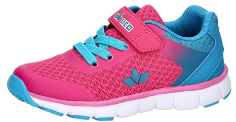 Lico Unisex Kinder Rombo Vs Sneaker, Pink Türkis, 39 EU