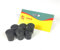 Sanfor | Embout en caoutchouc | Protection pieds et tubes de 15 mm | Bâtons de soutien | Embout cylindrique | Antidérapant, adhésif | Couleur noire | 6 unités