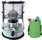 6L Kerosin-Heizung, 9000 BTU Edelstahl-Ölheizung, leichte tragbare Terrassenheizung für den Außenbereich für Zelte, Camping, Wandern,Grün