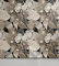 ABAKUHAUS Blumen abziehbare & klebbare Tapete für Zuhause, Vintage Pflanze Weich Farbe, selbstklebendes Wohnzimmer Küchenakzent, 33 cm x 90 cm, Tan Schwarz
