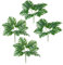PASCH® Lot de 4 Monstera Sans Pot (25 cm) : Plantes Artificielles Comme Vraies | Petite Plante Artificielle