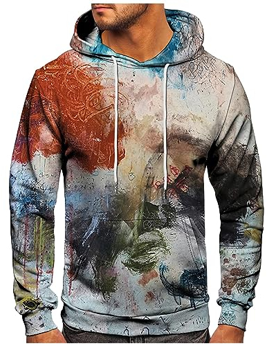 T-Shirts Für Herren Pullover & Strickjacken Für Herren Compression Shirt T-Shirts Für Herren Oversized Tshirt Herren Herren Hemd Poloshirt Herren Y2k Zip Up Hoodie Strickjacke Herren(3-Blue,6XL)