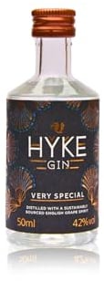 HYKE Gin Very Special 5cl – Award-winning London Dry Gin — Made sustainably with surplus English wine grapes