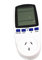 Monitoraggio dell'energia del contatore, Smart Home Plug Socket Power Meter Energy Tensione Amplity Elettricità Utilizzo Watt Monitor Installazione semplice Facilmente leggibile