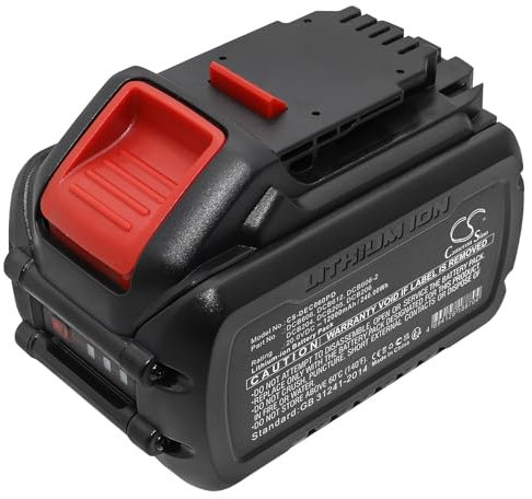 Battery For DeWalt 120V MAX, 12V MAX Li-ion, 20V MAX, 60V MAX, CL3.C18S, DCB184, DCB184-XJ,