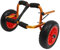 Taozhiyy Kayak pieghevole in alluminio su due ruote con cinghia, per il trasporto di kayak, canoe, tavole da pagaia, tappetino galleggiante, portata 30 kg, asds32423