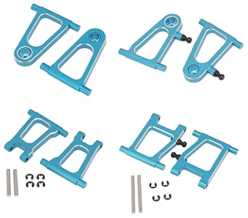 Evenden 8 StüCke Metal Vorne und Hinten Querlenker Schwingen Satz für TT-01 TT01 TT-01E TT01E 1/10 RC Auto Upgrade Teile