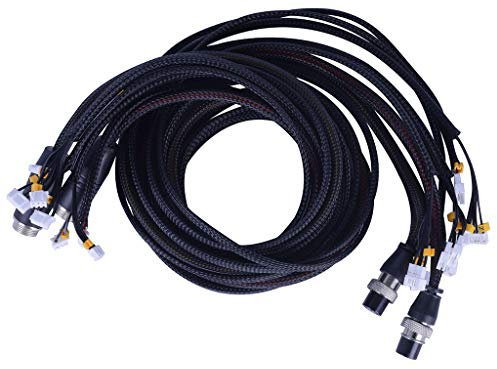 Juego de 7 piezas de cable de extensión para impresora 3D para CR-10S// 3D de repuesto para impresora 3D