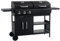 Générique Barbecue Gril Combo a gas e carbone con 3 bruciatori,Casa & Giardino,Arti della tavola & Arti culinarie,Elettrodomestici da cucina,Barbecue,Nero,81.004 LB,47388