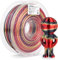 AMOLEN PLA 3D Drucker Filament, Matt PLA Filament 1.75mm, Sauber Gewickeltes Filament, Kompatibel Mit 3D FDM Druckern, Maßgenauigkeit +/- 0.02 mm, 1KG Spule(2.2Pfund)