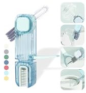 VIDONIO 4 in 1 Cup Lid Gap Cleaning Brush, Multifunctional Insulation Bottle Cleaning Tools, Mutipurpose Tiny Silicone Cup Holder Cleaner, Home Kitchen Cleaning Tools