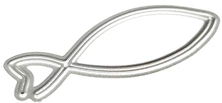 Limtula Metall-Stanzschablone, Motiv: Fische, Scrapbooking, Album, Stempel, Papier, Karte, Prägung