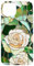 Coque pour iPhone 15 Plus Coque Téléphone Roses Faux Vitrail Élégante