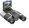 HEIBTENY 12X32 Binoculars With Camera Clear 2 Inch LCD Display For Bird Watching, Attending Sports Events, Enjoying Concerts, Football Matches, Concerts, Travel(silver)
