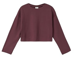 s.Oliver Cropped-Longsleeve mit Rückenprint