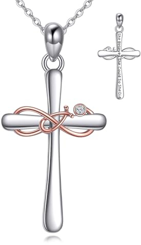 HUKKUN Damen Kette Silber 925 Notenschlüssel/Violinen/Lacrosse/Tennisschläger Anhänger Halskette Musik Schmuck Geschenke Sportler