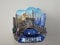 Venice 3 Fridge Magnet – Venice’s Iconic Gondola with Historic Landmarks in the Background