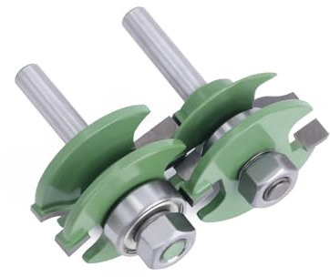 3 pièces tige de 8mm panneau de porte armoire Tenon routeur Bit armoire Rail et Stile ensemble panneau élévateur Ogee fraise for le bois