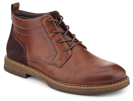 Pavers Lace-Up Ankle Boots - Tan Size 8