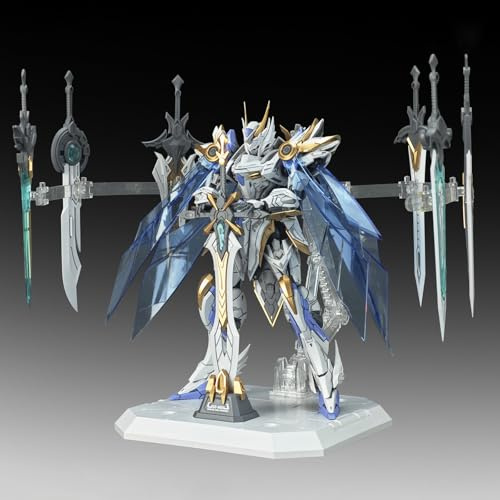 GWTCTOY 1:144 Plastik-Actionfiguren-Bausätze, Divine Invoker Percival, 16 cm großes Mecha-Modell, einfach zusammenzubauen