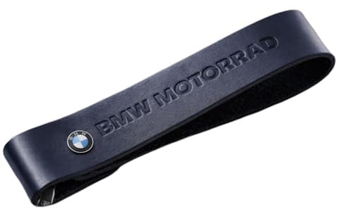 BMW M Motorrad Schlüsselband mit Anhänger Keychain Schlüsselanhänger 100% Leder