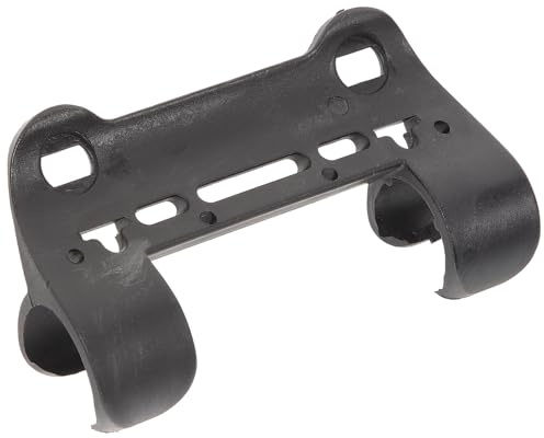 VINTORKY Support de Pompe à Vélo Robuste en Plastique Noir, Fixation Possible sur Porte-bidon Colliers, pour Maintenir Pompe à Vélo Cadre
