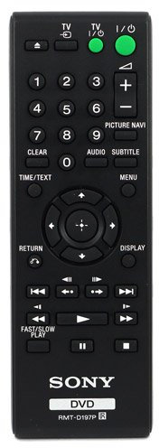 Remote Control for Sony DVP-SR170 DVD Player