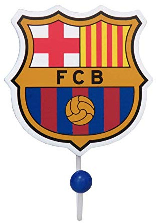 CYPBRANDS Real Madrid- Holzbügel, Wandbügel, Kleiderbügel, Fußball, Offizielles Produkt