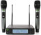 Q Audio QWM 1960 V2 HH UHF Dual Channel True Diversity Wireless Microphone System (Channel 38)