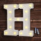 bemece LED Buchstabe Lichter Alphabet, LED Brief Licht, Led dekoration für Geburtstag Party Hochzeit & Urlaub Haus Bar - Buchstabe H