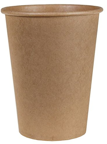 Chal - 20 Gobelets en carton coloris Kraft