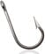 Tuna Fishing Hooks Forged Stainless Steel Big Game Shark Tuna Fishing Hooks Saltwater Freshwater Fishing (8/0-10pcs)