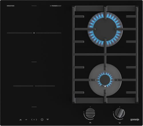 Gorenje GCI691BSC, Piano cottura a induzione a gas G400, Black