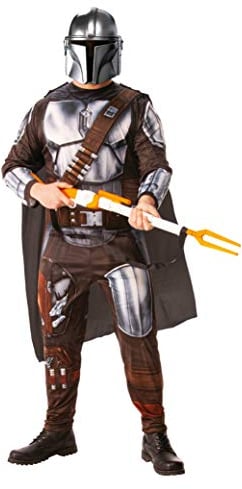 Rubie's Offizielles Disney Star Wars The Mandalorian Kostüm für Erwachsene, Herrenkostüm, Gr. L Halloween
