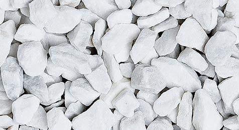 WUEFFE Graniglia di Marmo Bianco Carrara 9/12mm - Sacchi da 25 kg - Sassi Pietre Giardino (1 Sacco da kg.25)