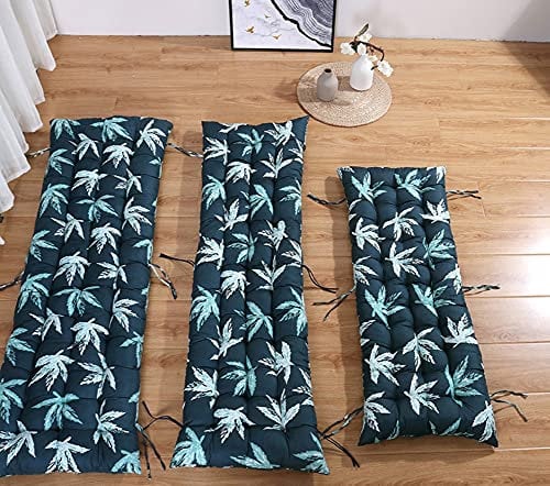 DanChen Garden Bench Cushion,2 3 Seater Long Sofa Seat Pad,Thick Outdoor Furniture Swing Chair Long Seat Pad,Comfortable Rectangle Replacement Mattress for Patio Sunbed Balcony Tatami