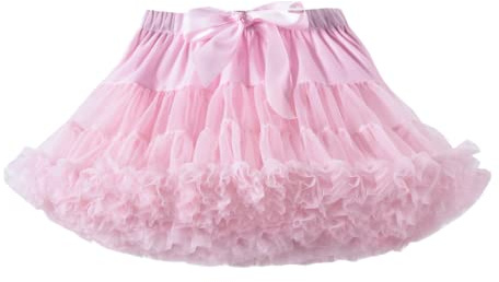 Alunsito Infant Baby Girl's Fluffy Tutu Skirt Toddler Tulle Birthday Party Tiered Princess Tutu Pettiskirt