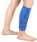 Vendaje para pantorrillas con rotura de fibra muscular, soporte ajustable para pantorrillas de compresión, neopreno ajustable, para dolores musculares, compresión de pantorrilla, azul