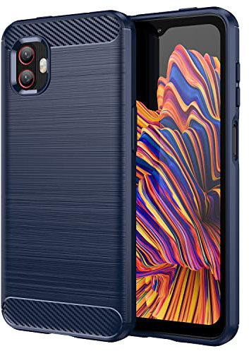 TingYR Cover per Samsung Galaxy Xcover 6 PRO, Ultra Sottile di Gomma, Ottima Cover Antiurto TPU Flessibile, Custodia Case per Samsung Galaxy Xcover 6 PRO Smartphone.(Blu)