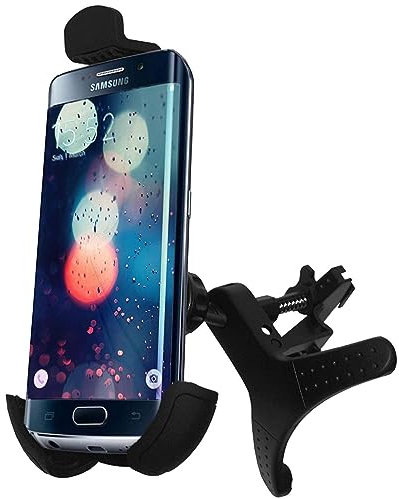 Luxburg Support universel pour grille d'aération de voiture - Support de smartphone ultra stable avec rotation à 360° - Design résistant aux chocs avec bras réglables