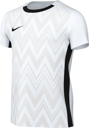 Nike FD7426-100 Maglia Dri-FIT Challenge V T-Shirt Unisex White/Black/Black Größe M