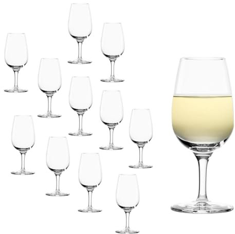Stölzle I.N.A.O. Tasting Gläser/Weingläser 12er Set/Weingläser Kristallglas/hochwertiges Weinglas Set für Verkostungen/Weingläser Stölzle